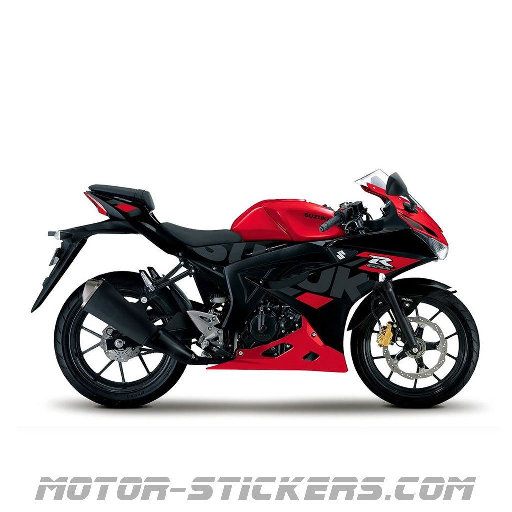 Suzuki GSX R 125 2021 decals